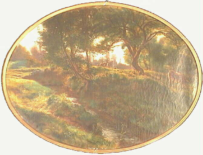 Sous-bois aux vaches, Léon Riesener, 1863