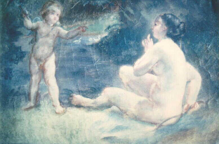 Vénus et Amour, Léon Riesener, 19e siècle