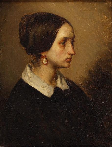 Portrait présumé de madame ONO (Il s'agit certainement de la mére de Pauline Ono (première femme de Millet) )_0