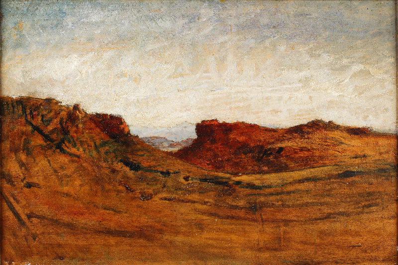 Paysage, François-Auguste Ravier, 19e siècle