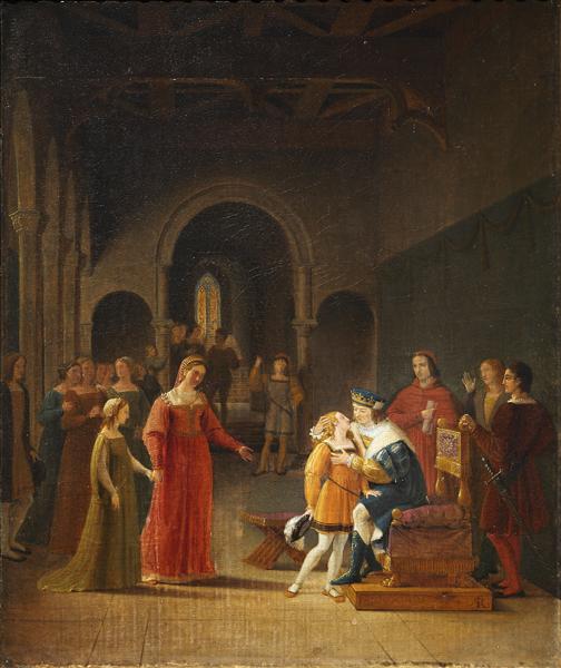 François Ier enfant présenté à Louis XII_0