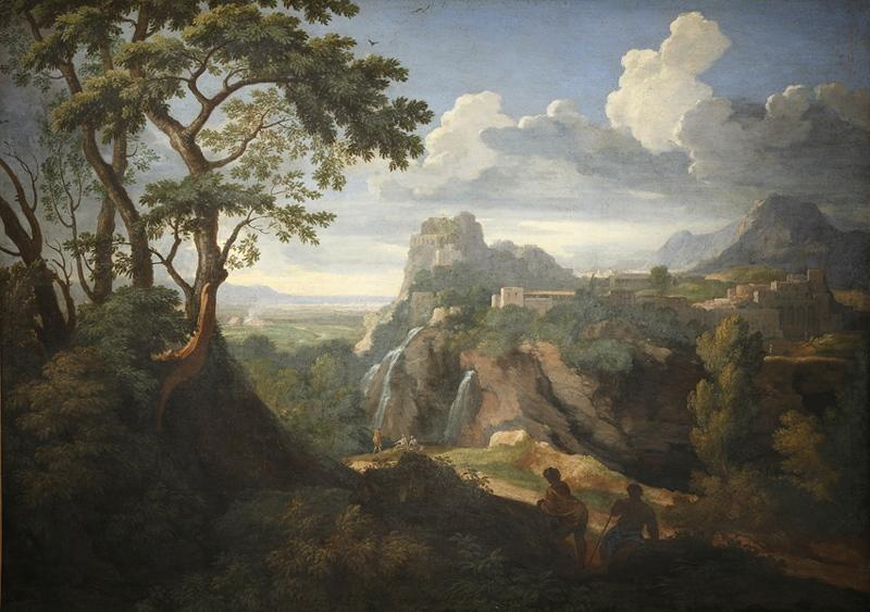 Paysage aux deux torrents_0