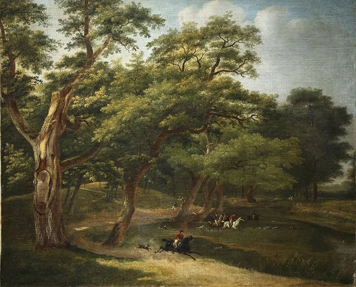 Chasse à courre au bois de Boulogne_0