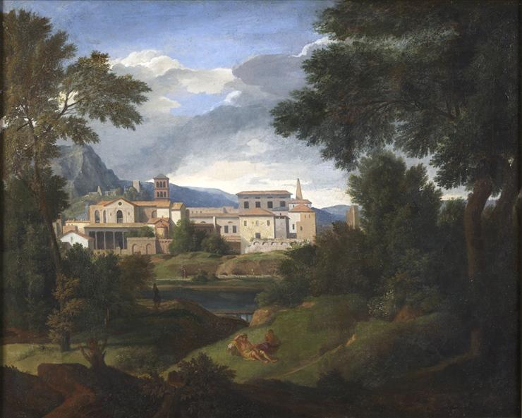 Environs de Rome ou de Tivoli, Gaspard Dughet, 2e quart 17e siècle, 3e quart 17e siècle
