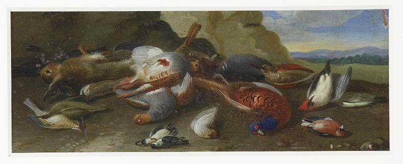 Nature morte au faisan, Jan I Van Kessel, 2e moitié 17e siècle