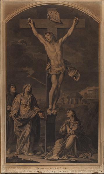 Crucifixion, René Gaillard, 18e siècle
