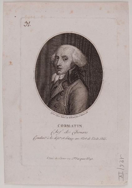 Cormatin, chef des Chouans, François Bonneville, 1796,1802