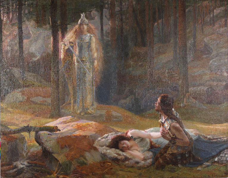 La Révélation, Brünnhilde découvrant Sieglinde et Siegmund_0