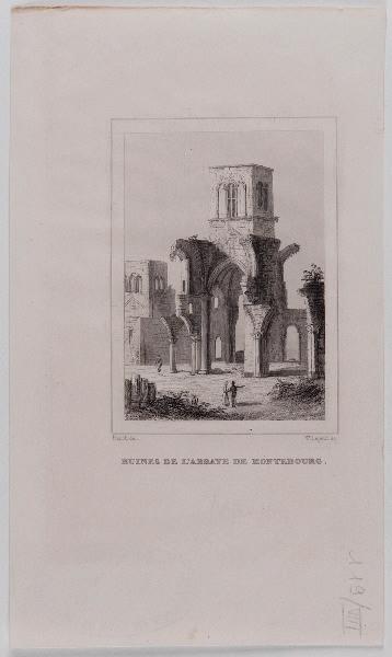 Ruines de l'abbaye de Montebourg, Charles Rauch