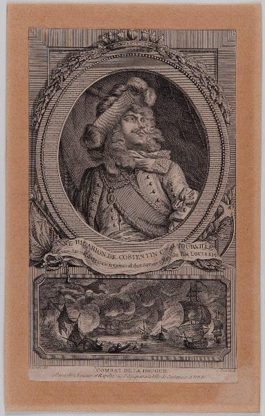 Anne-Hilarion de Costentin, amiral de Tourville, Claude Louis Desrais, 2e moitié 18e siècle, 1er quart 19e siècle
