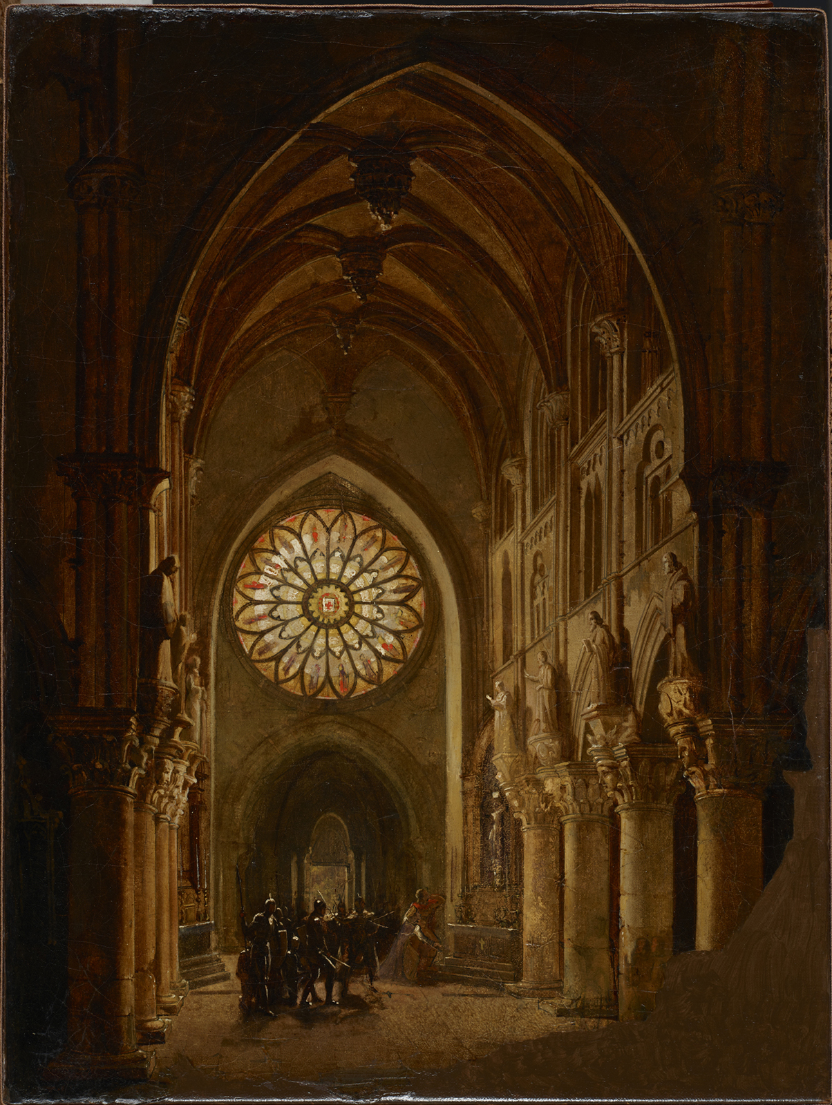 Mérovée et Brunehaut, Jean Truchot, 1835