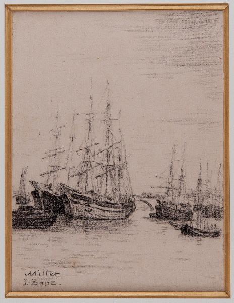 Marine, Jean-Baptiste Millet, 2e moitié 19e siècle, 1er quart 20e siècle