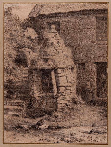 Le puits de Gruchy, Jean-Baptiste Millet, 2e moitié 19e siècle, 1er quart 20e siècle