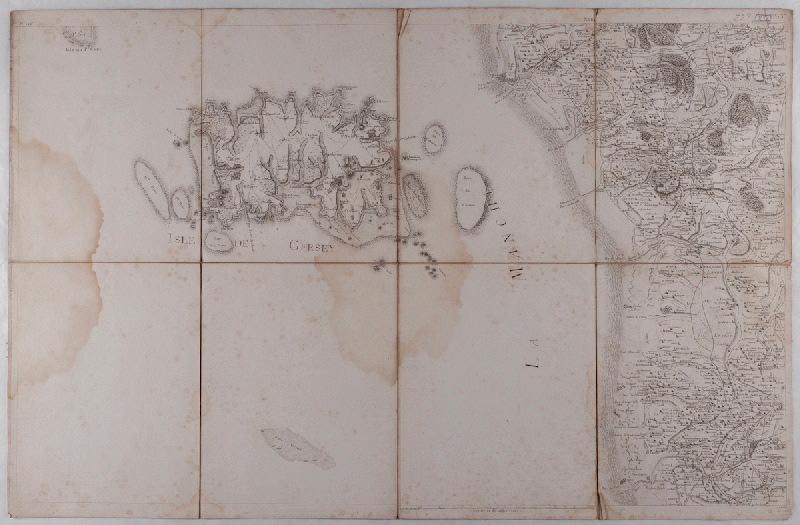 Côte occidentale du Cotentin, Defehrt, 1767
