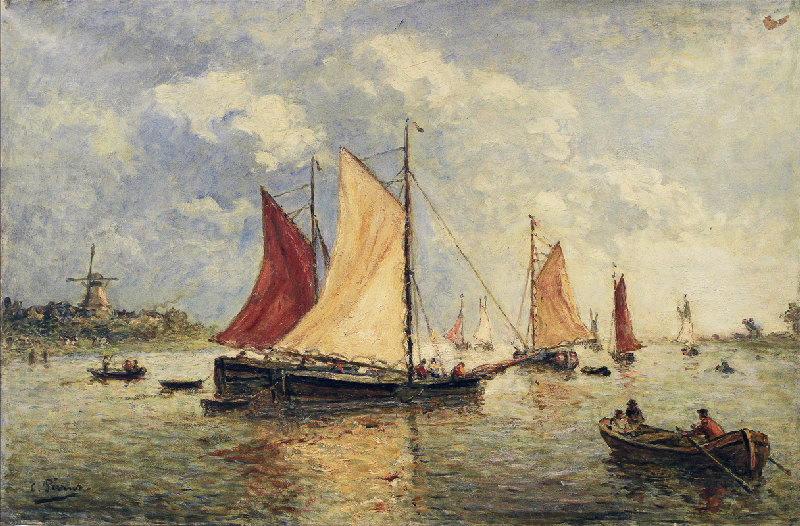 Le Moerdyk (Hollande) (titre de 1904), Charles François Pecrus, 1870,1907