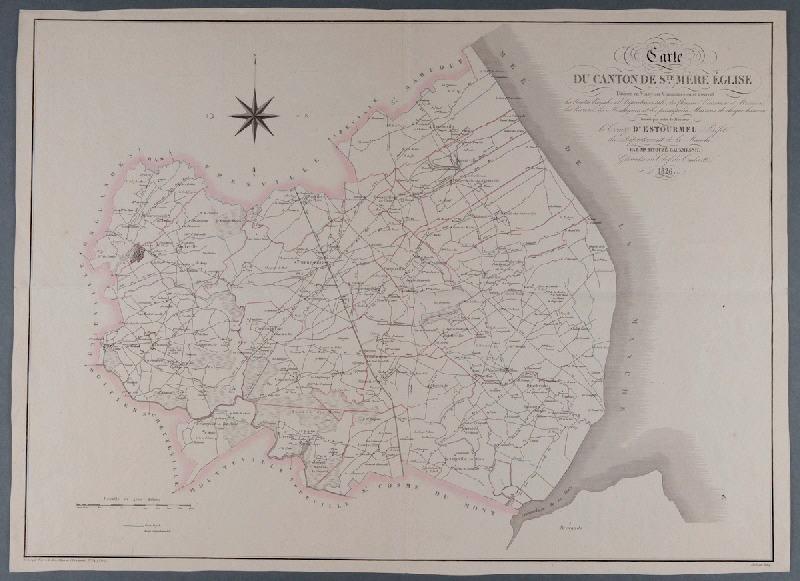 Carte du canton de Sainte-Mère-Eglise_0