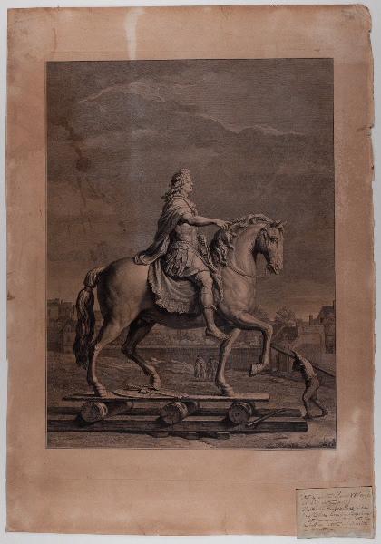 Statue équestre de Louis XIV, François Girardon