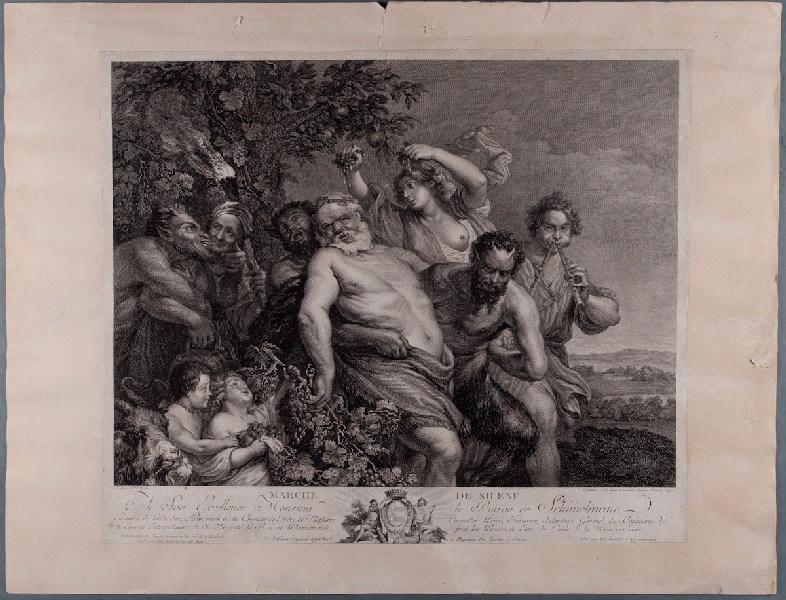 La Marche de Silène, Nicolas de Launay, 2e moitié 18e siècle