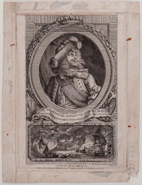 Anne-Hilarion de Costentin, amiral de Tourville, Claude Louis Desrais, 2e moitié 18e siècle, 1er quart 19e siècle