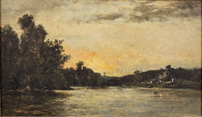 Château-Gaillard, Karl Daubigny, 1885