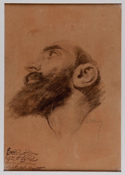Portrait d'homme, Adolphe Yvon, 1863