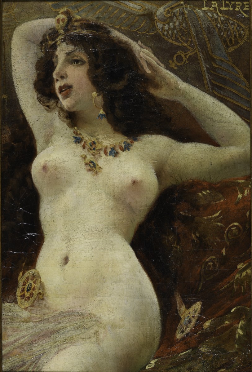 Odalisque, Adolphe Lalyre, 1927 Vers