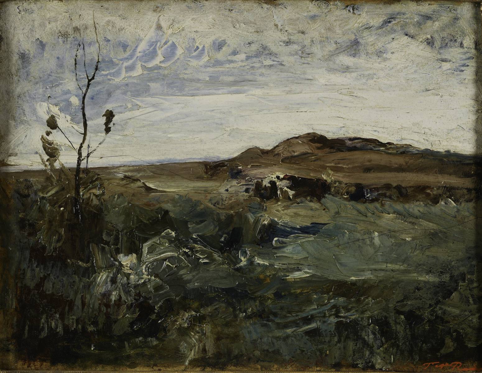 Paysage, François-Auguste Ravier, 2e quart 19e siècle, 4e quart 19e siècle