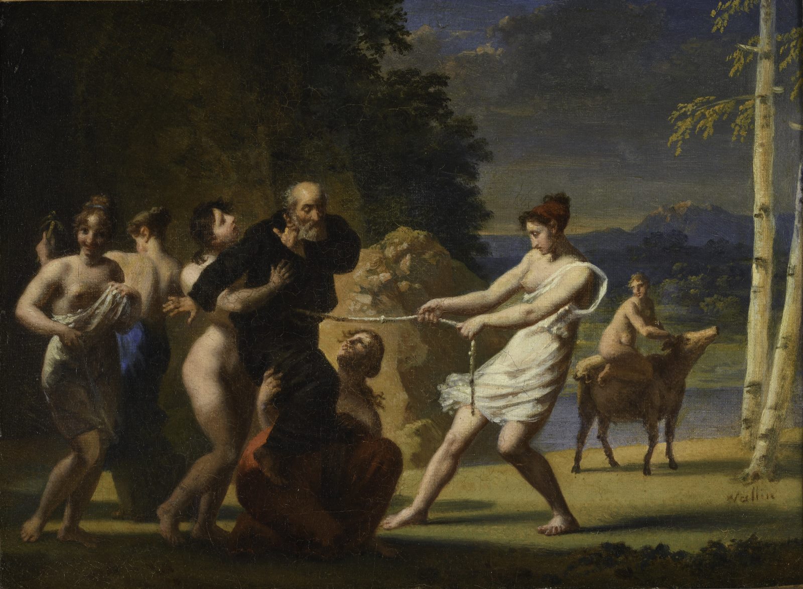 La tentation de saint Antoine, Jacques Antoine Vallin, 1826 Vers