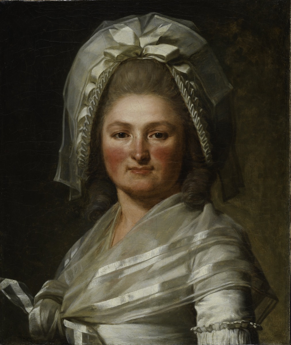Portrait de femme, Henri J Francois, 1785 Date de signature