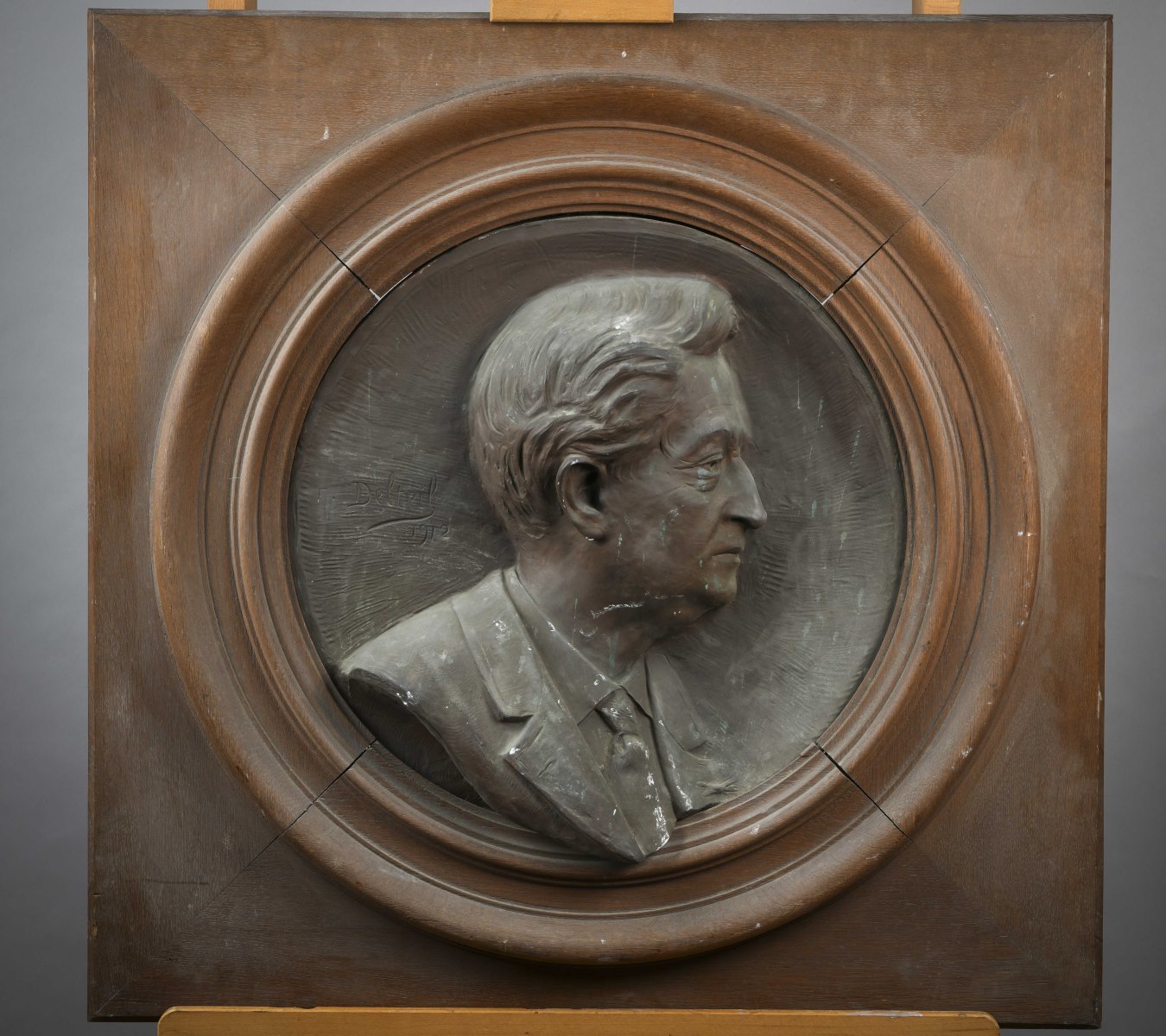 Portrait de Camille Flammarion, Félix Delteil, 1912 Date de signature