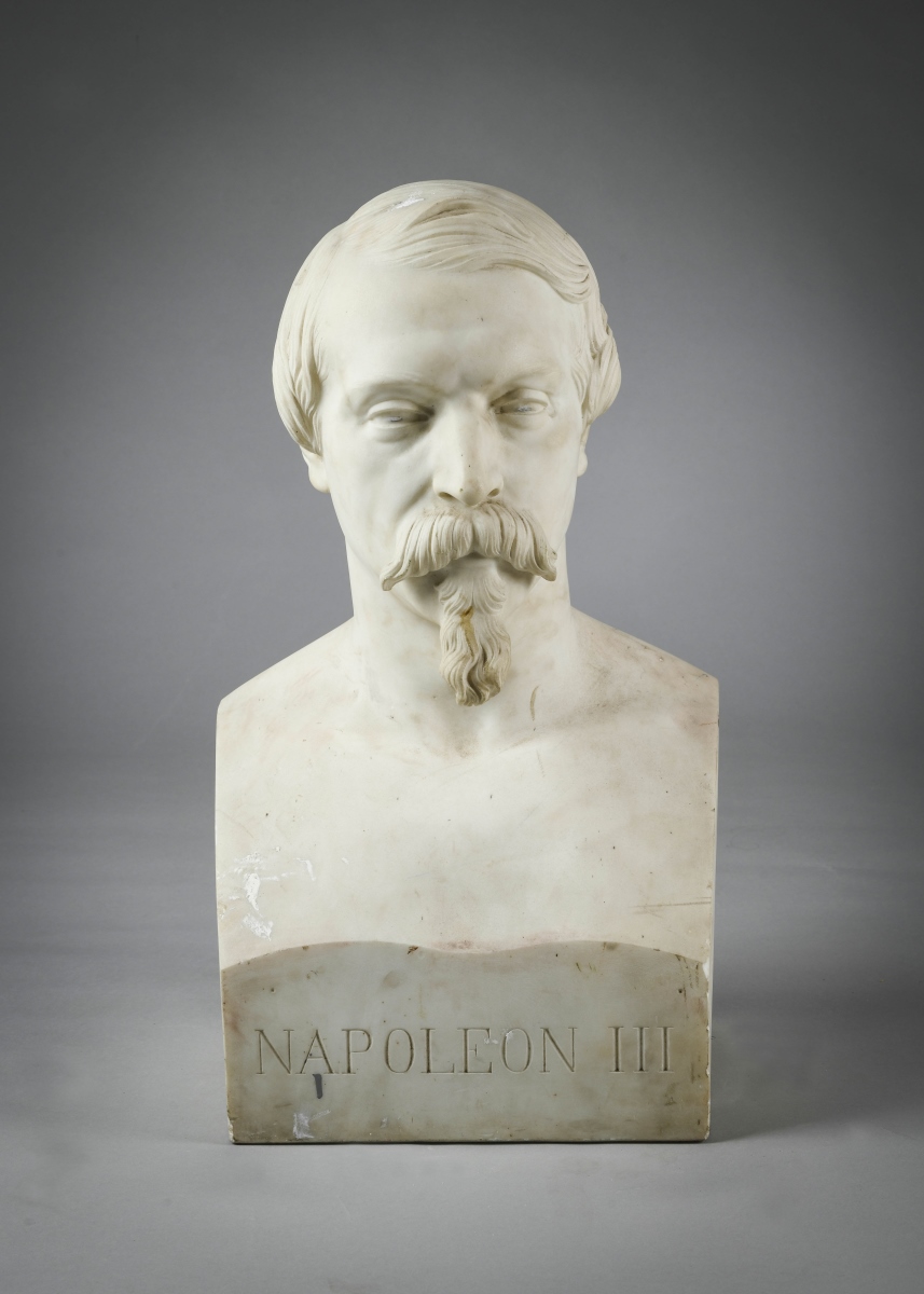 Napoléon III, Jean Auguste Barre, 1855 avant
