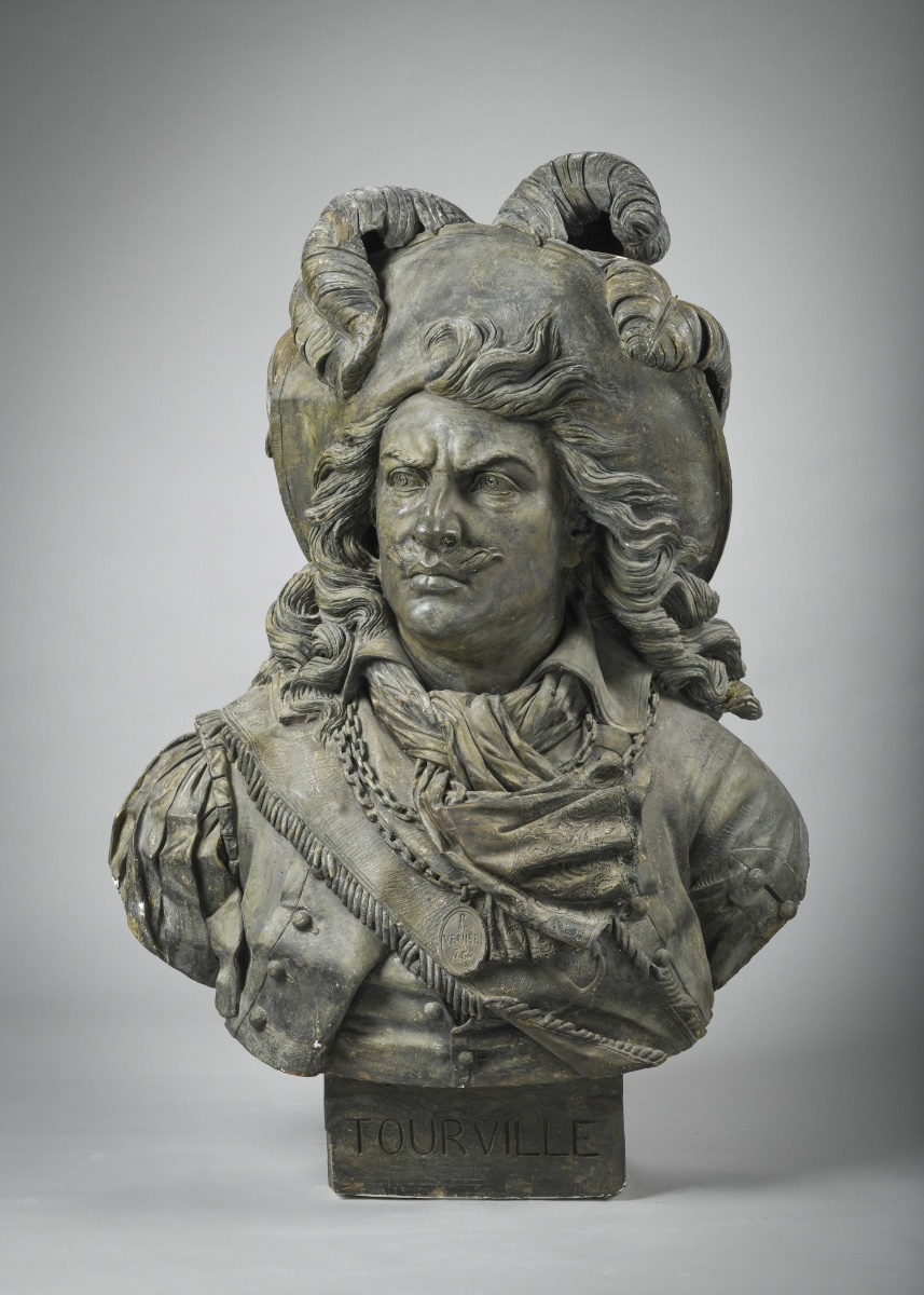 Portrait d'Anne-Hilarion de Costentin, amiral de Tourville, Armand Le Veel, 1849