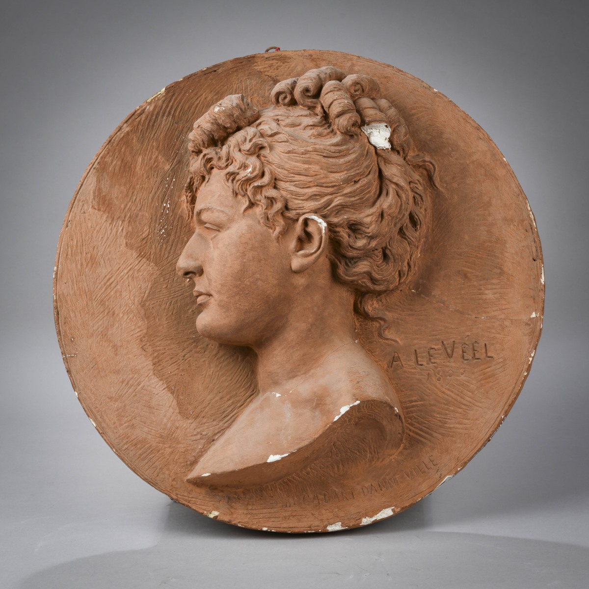 Portrait de Madame Marguerite Cabart-Danneville, Armand Le Veel, 1890 Date de signature