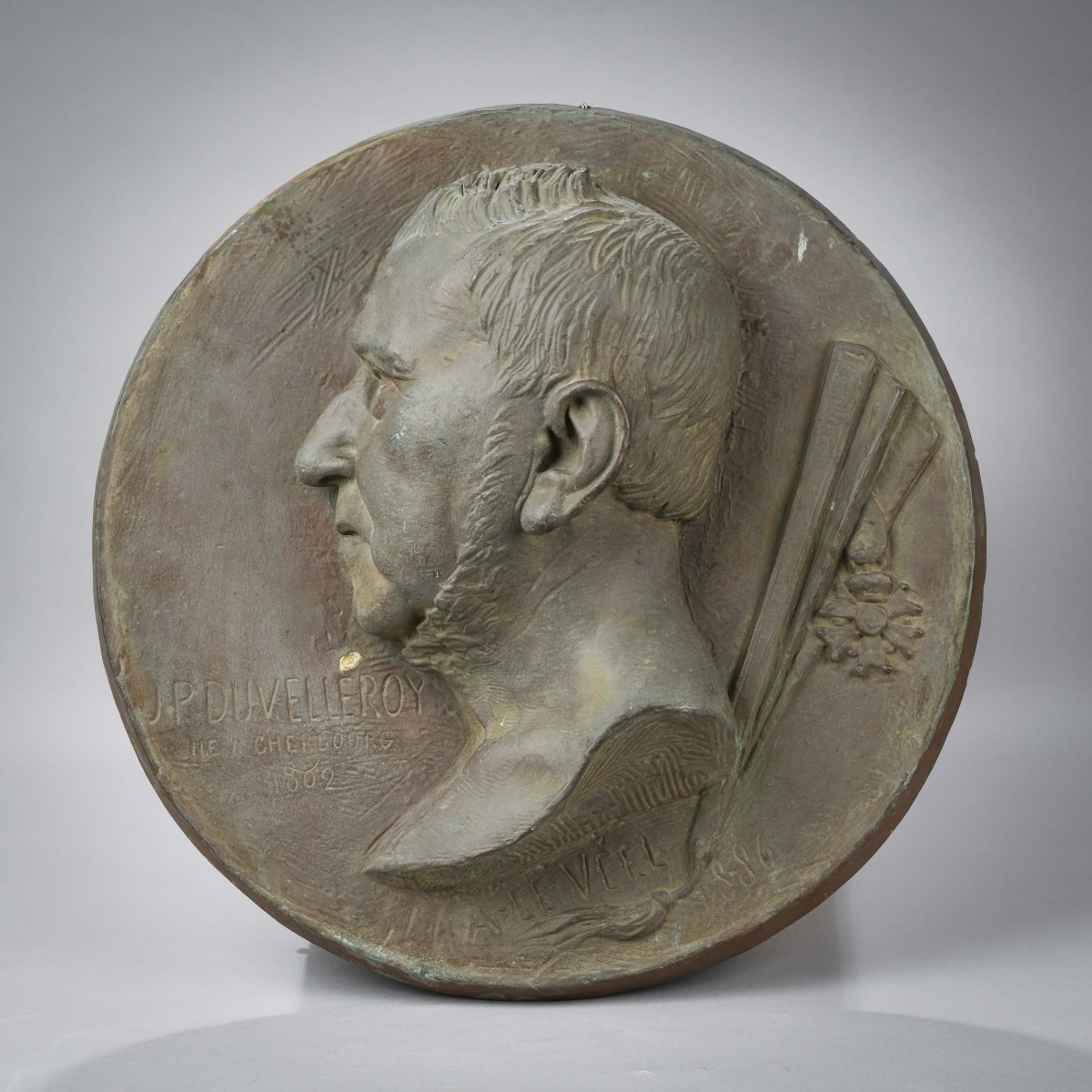 Portrait de Jean-Pierre Duvelleroy, Armand Le Veel, 1886
