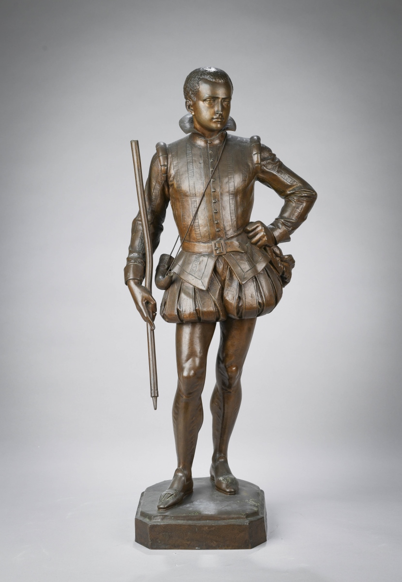 Lansquenet, Armand Le Veel, 19e siècle