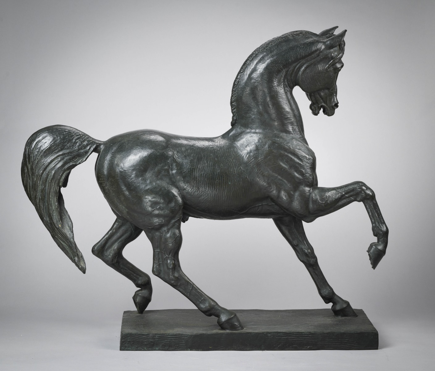 Étude de cheval, Armand Le Veel, 1868