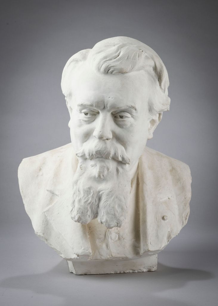 Portrait d'homme barbu, Alphonse Marcel-Jacques