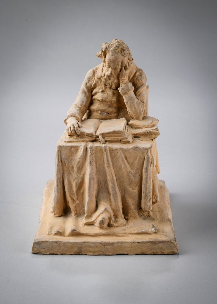 Le vieux savant (Titre), Alphonse Marcel-Jacques, 1913 Salon