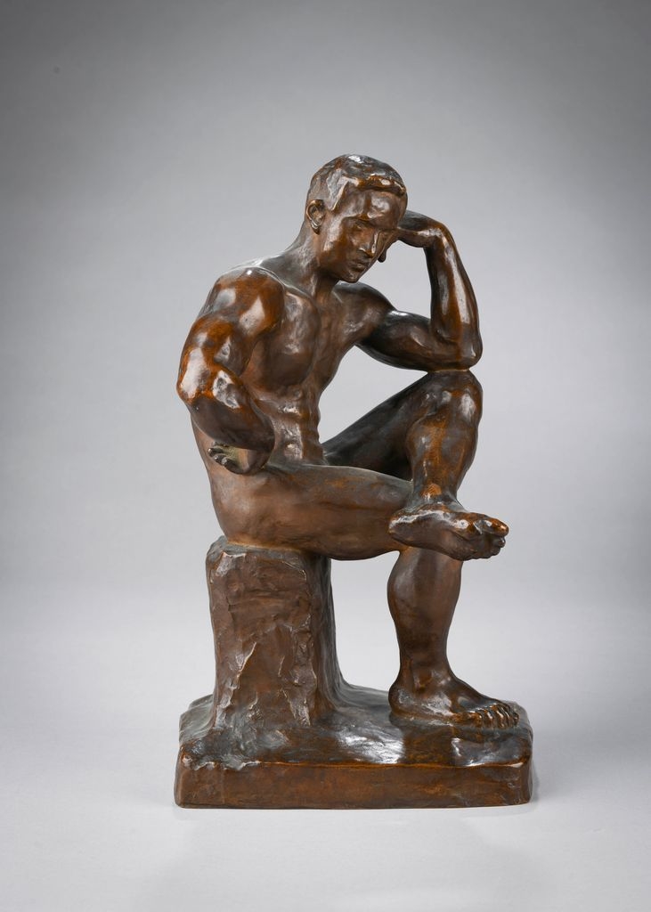 statuette, Alphonse Marcel-Jacques, 1906 Salon