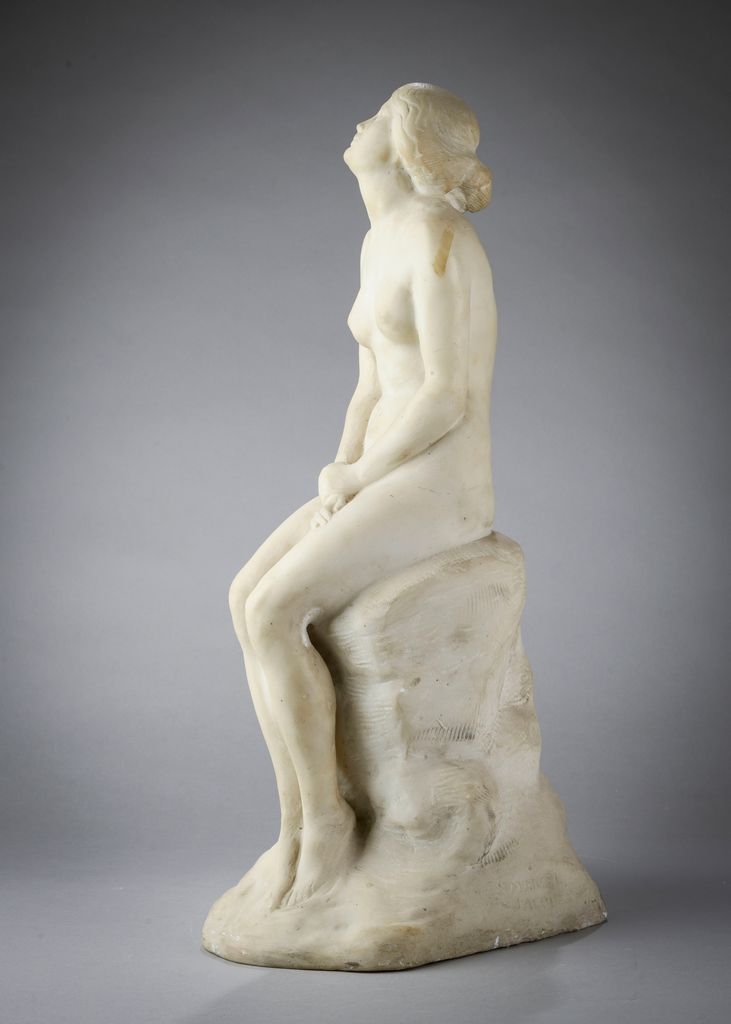 statuette, Alphonse Marcel-Jacques, 1902 Salon