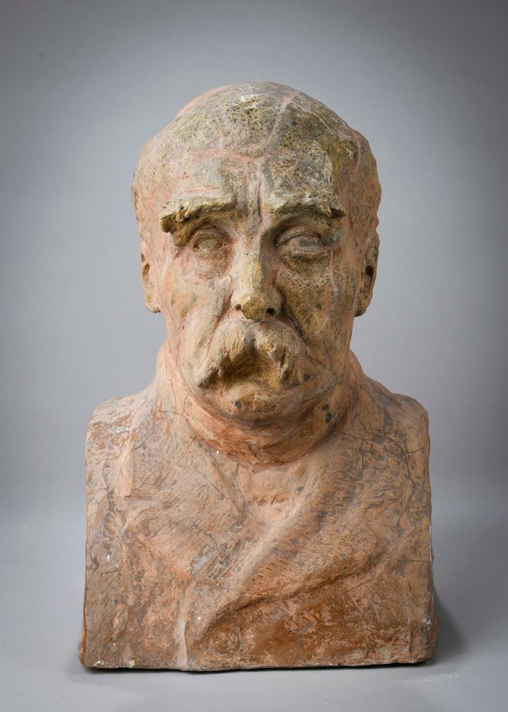 Portrait de Georges Clémenceau, Alphonse Marcel-Jacques, 1934 Date de signature