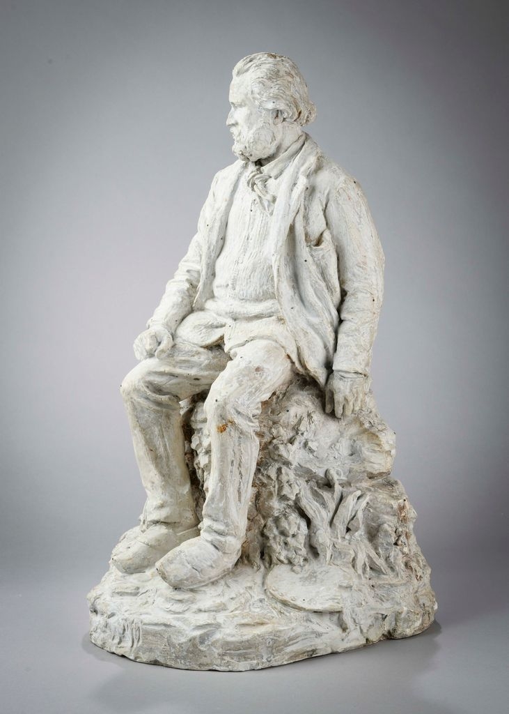 Projet pour le monument de Jean-François Millet à Gréville, Alphonse Marcel-Jacques, 1894-1897