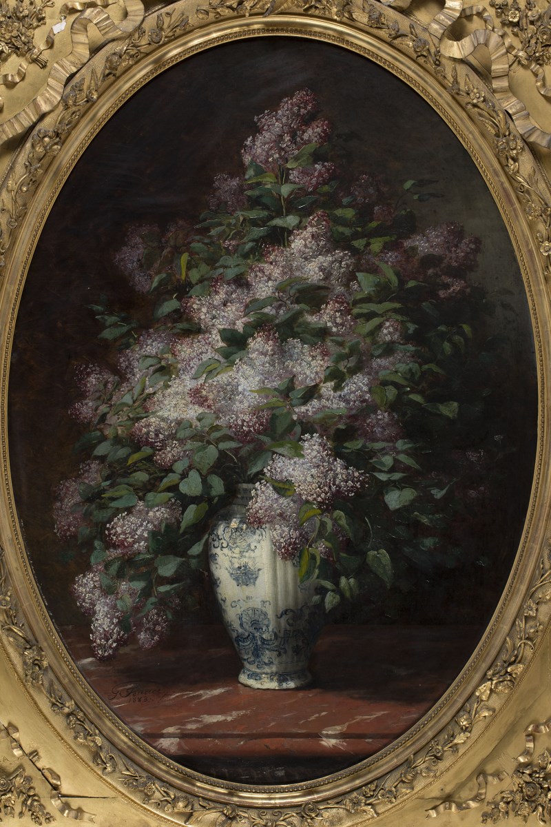 Bouquet de lilas, Guillaume Fouace, 1883