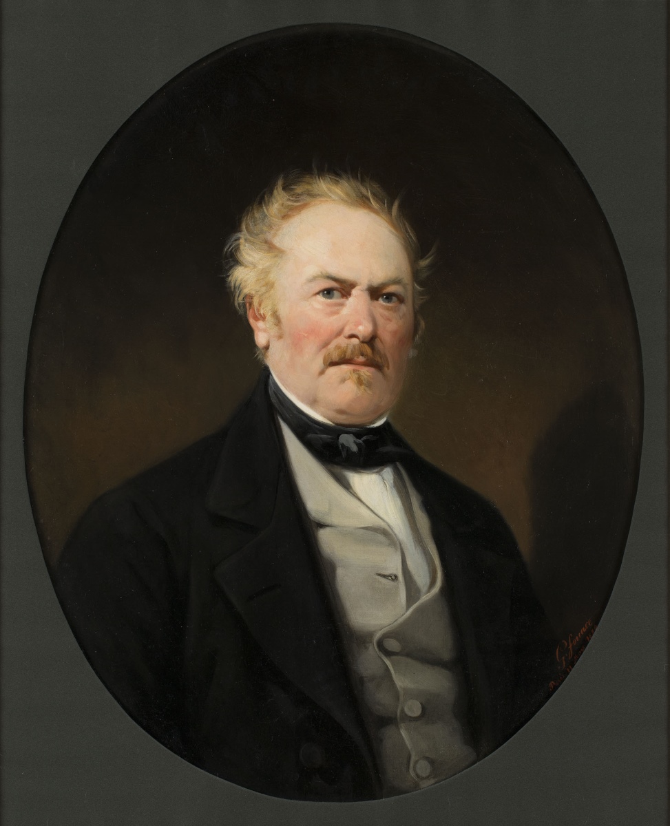 Portrait de Bon-François Henry, Guillaume Fouace, 1870