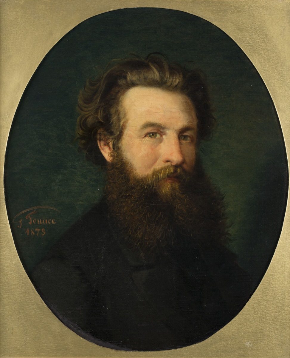 Autoportrait, Guillaume Fouace, 1873
