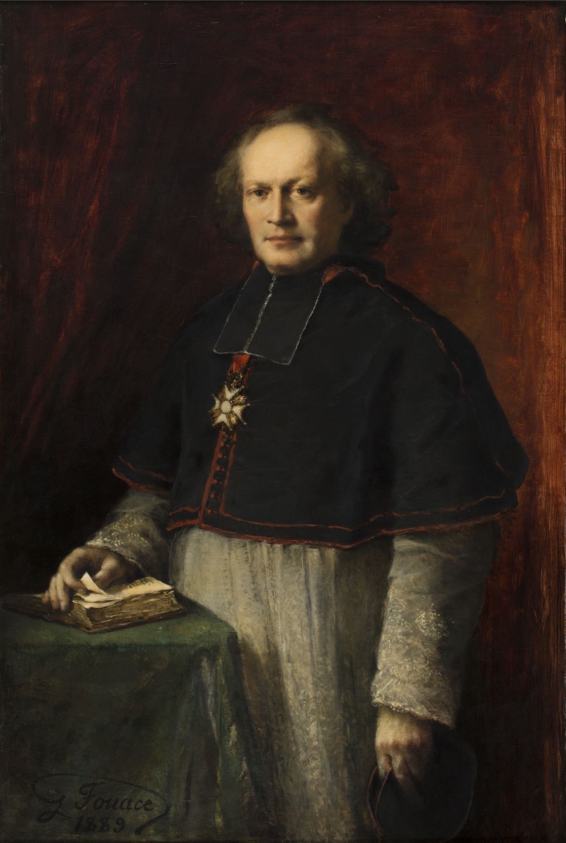 Portrait de monseigneur Albert-Marie Le Nordez, Guillaume Fouace, 1889