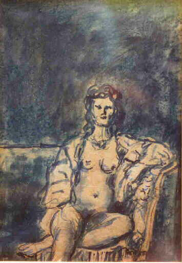 Nu, Léon Bonhomme, 4e quart 19e siècle, 1er quart 20e siècle