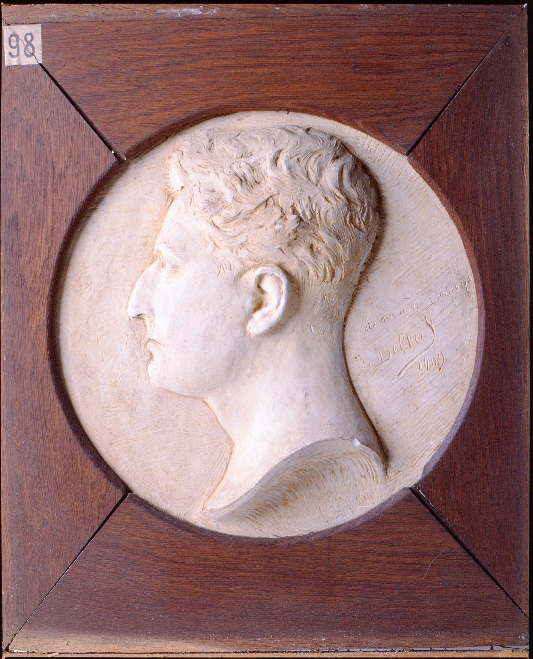 Buste d'André Descoqs, Félix Delteil, 1909