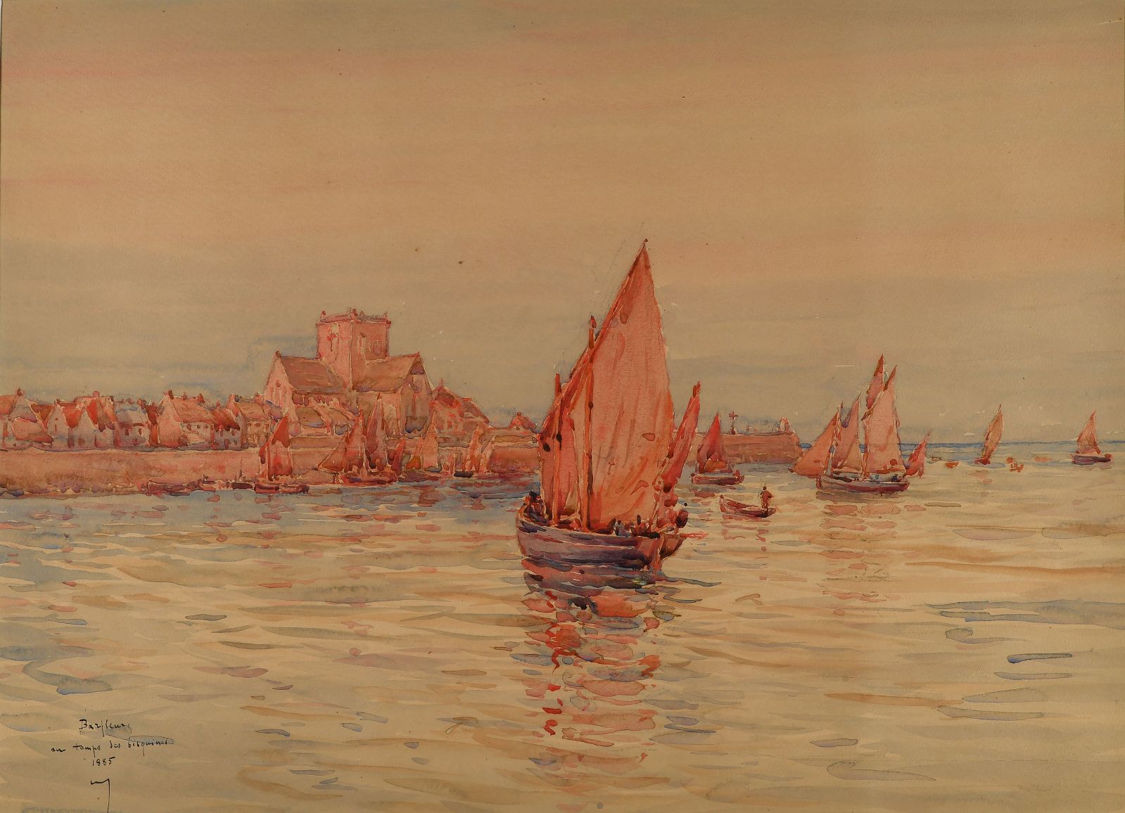 Barfleur au temps des bisquines_1