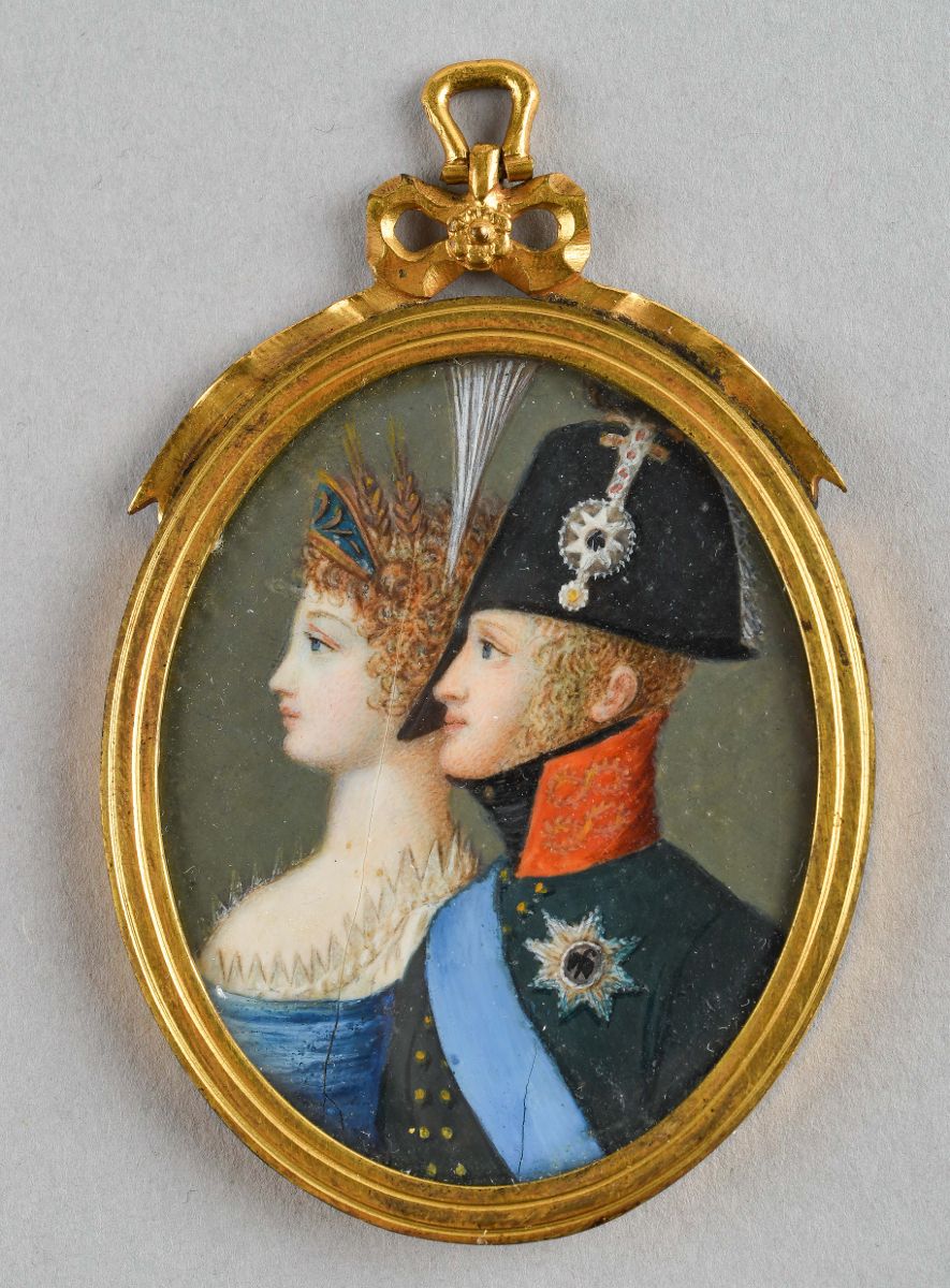 Alexandre Ier et la Tsarine Elizabeth_0